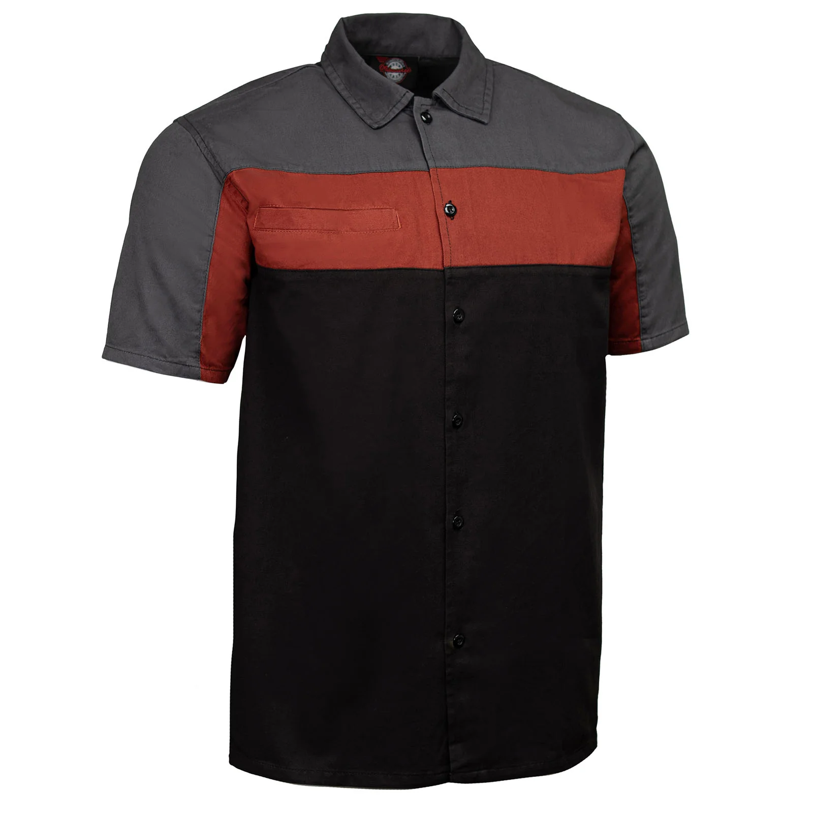 Advanced MMCC Men's Pit Stop Polycotton Mechanic Shirt - MMC16010MMCC Pit Stop Mechanic Shirt Casual