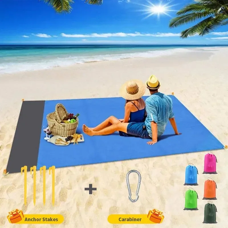 Artisan Waterproof Beach Mat - Foldable 210x200cm Outdoor Picnic Blanket for Camping Professional