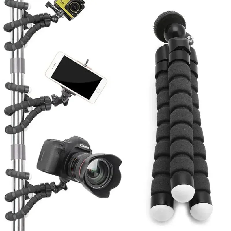 Recyclable Flexible Tripod Stand - 360° Gorilla Grip Mount for GoPro Phones Top-Quality