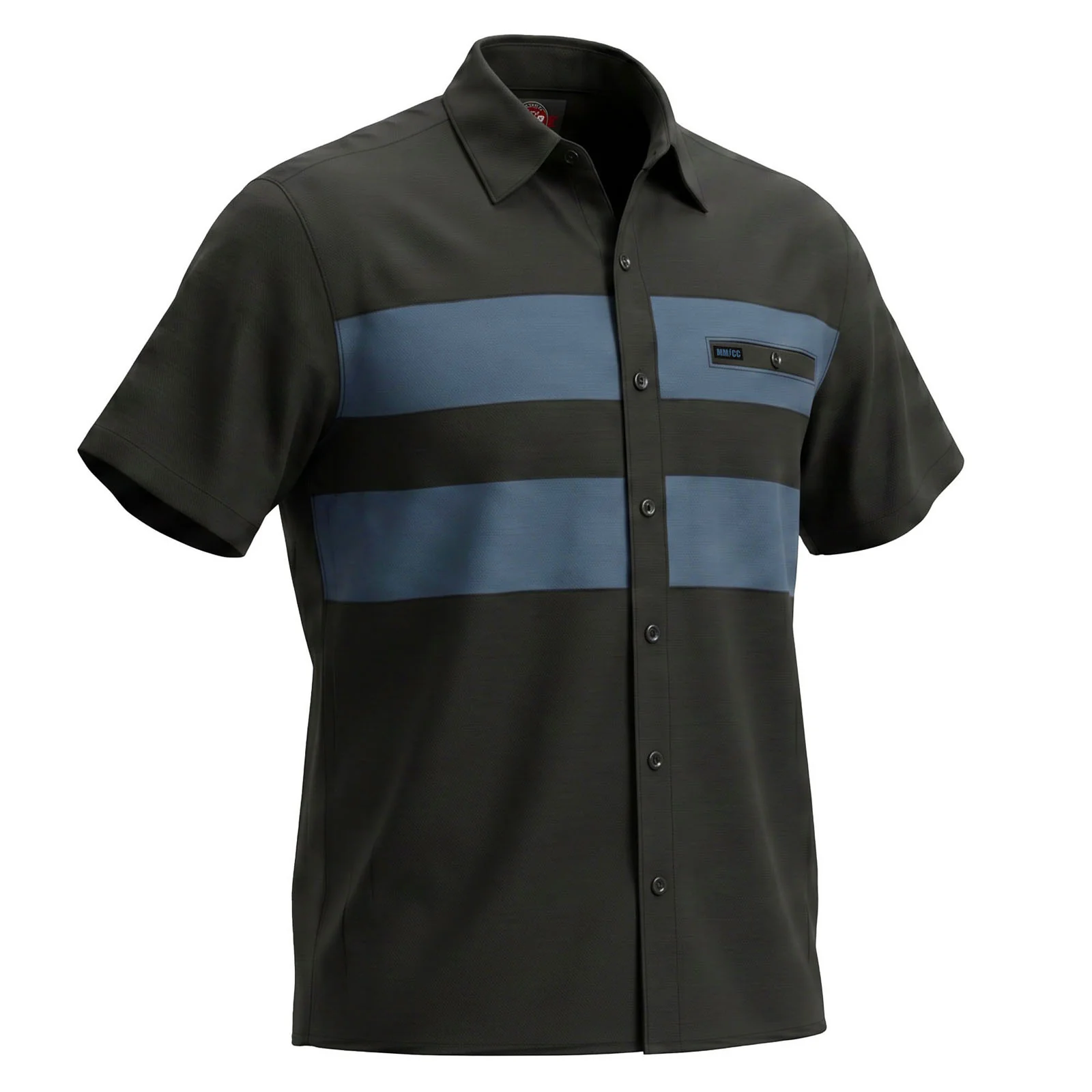 Specialty MMCC Men's Double Down Polycotton Mechanic Shirt - MDM11626MMCC Double Down Mechanic ShirtMMCC Double Down Mechanic Shirt Detailed