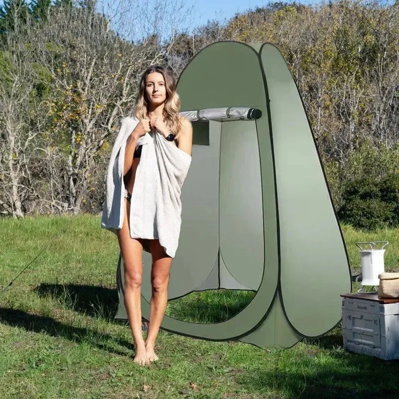 Secure 150x150x190cm Instant Pop-Up Privacy Tent – Portable Shower Changing Room Genuine
