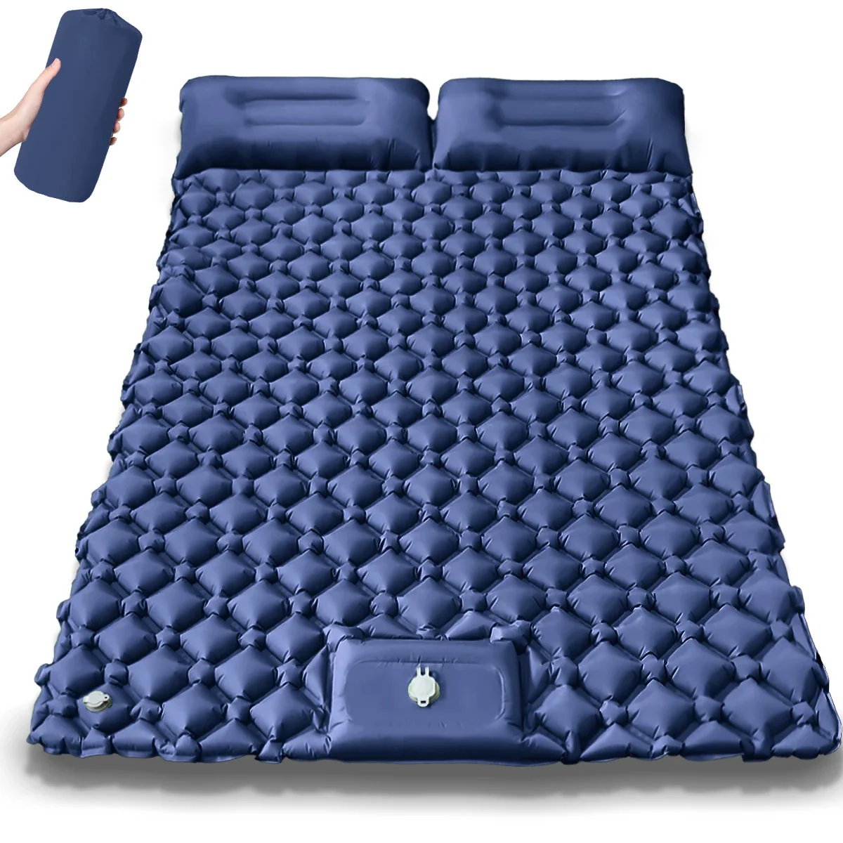 Minimalist Double Inflatable Camping Mattress – Extra Wide Ultralight Sleeping Pad with Built-in Pump for Camping Travel Designed for Comfortable Outdoor SleepingKey Features of the Inflatable Camping Mattress for Outdoor AdventuresProduct SpecificationsBenefits of Using an Inflatable Camping Sleeping PadFrequently Asked Questions FAQs Original Design
