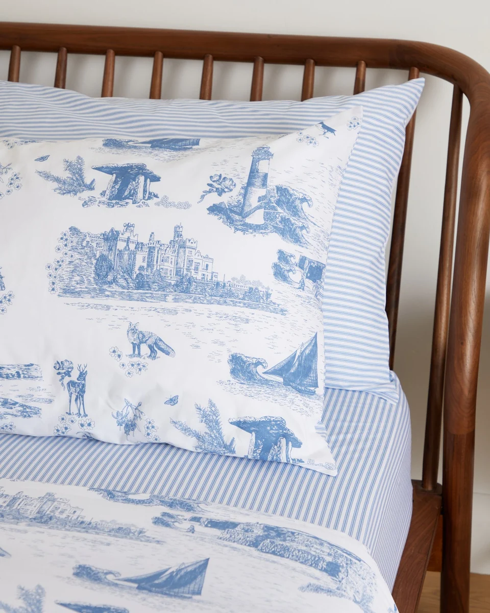 Unique Foxford Wild Atlantic Pillowcase Set Premium