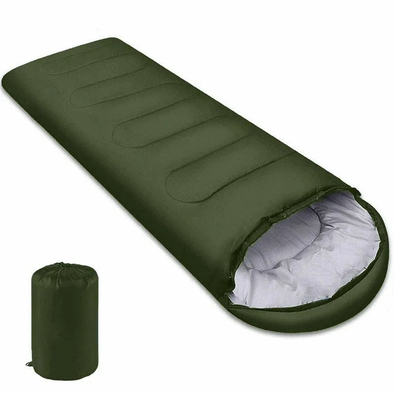 Proven 4-Season Ultralight Waterproof Sleeping Bag Compact Envelope Design for Camping Backpacking Travel – Includes Compression Bag 4-Season Ultralight Waterproof Sleeping Bag – Compact Envelope Bag for Camping Hiking Travel Breathable