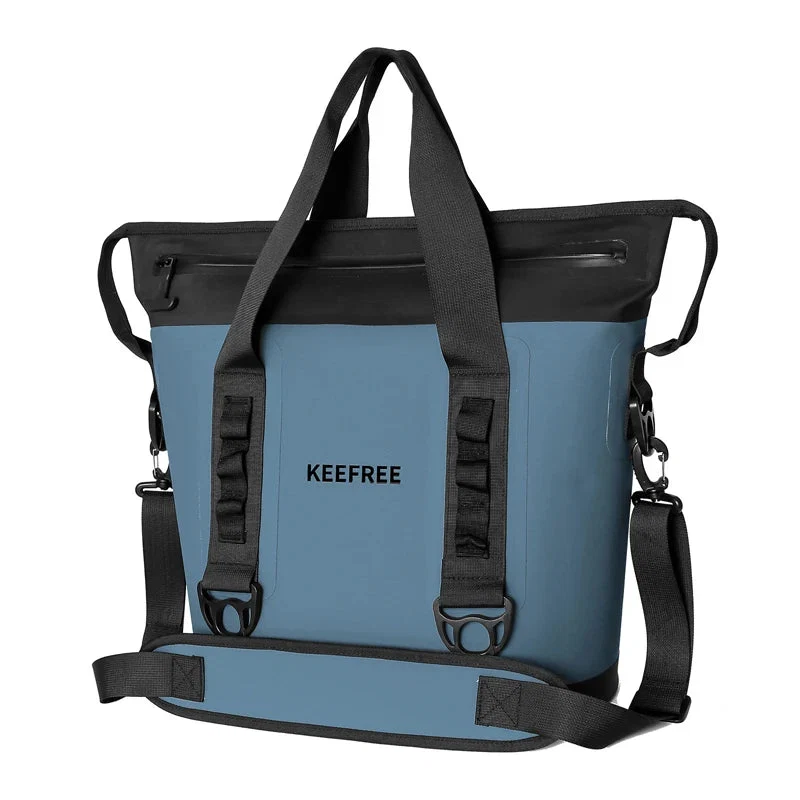 Casual Waterproof TPU Cooler Bag – Large 50×38×42cm Insulated Bag for Camping Fishing Outdoor Adventures High-End