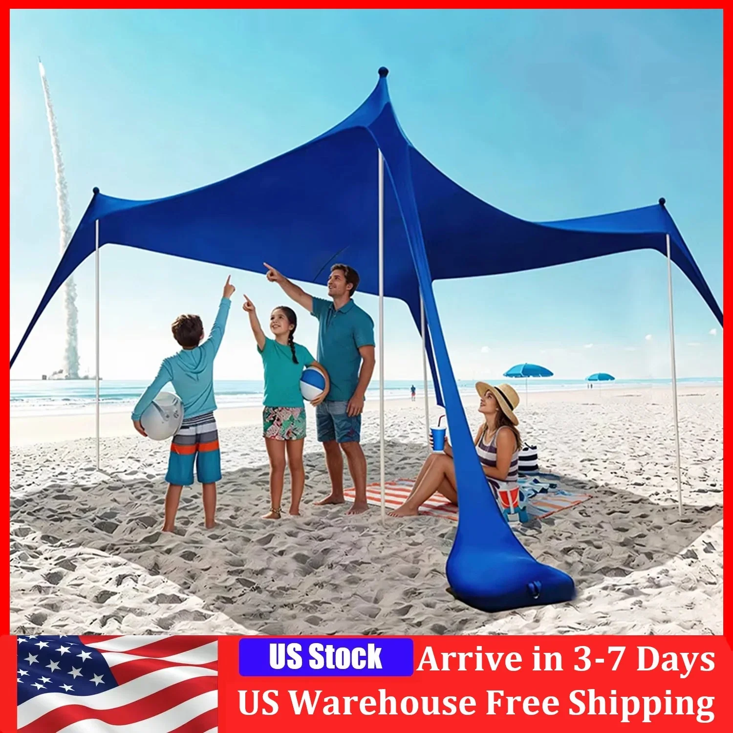 Fast Camping Picnic Fishing Tent Outdoor Lawn Beach Leica Canopy Tent Portable Lawn Outdoor Sun Protection Cooling Large Size SPECIFICATIONS Crafted