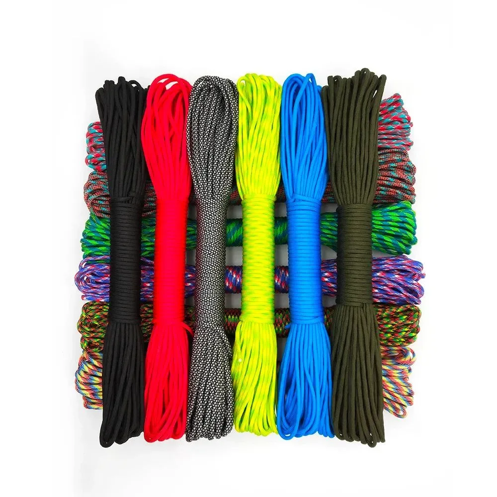 Advanced Paracord de 31 metros de diámetro 4 mm y 9 núcleos esencial para supervivencia acampada y escalada. Practical