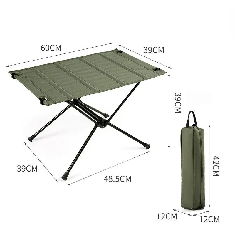Elegant Juego de mesa y sillas plegables portátiles para exteriores ultraligeros y tácticos para acampar picnics viajes por carretera y barbacoas. Reliable