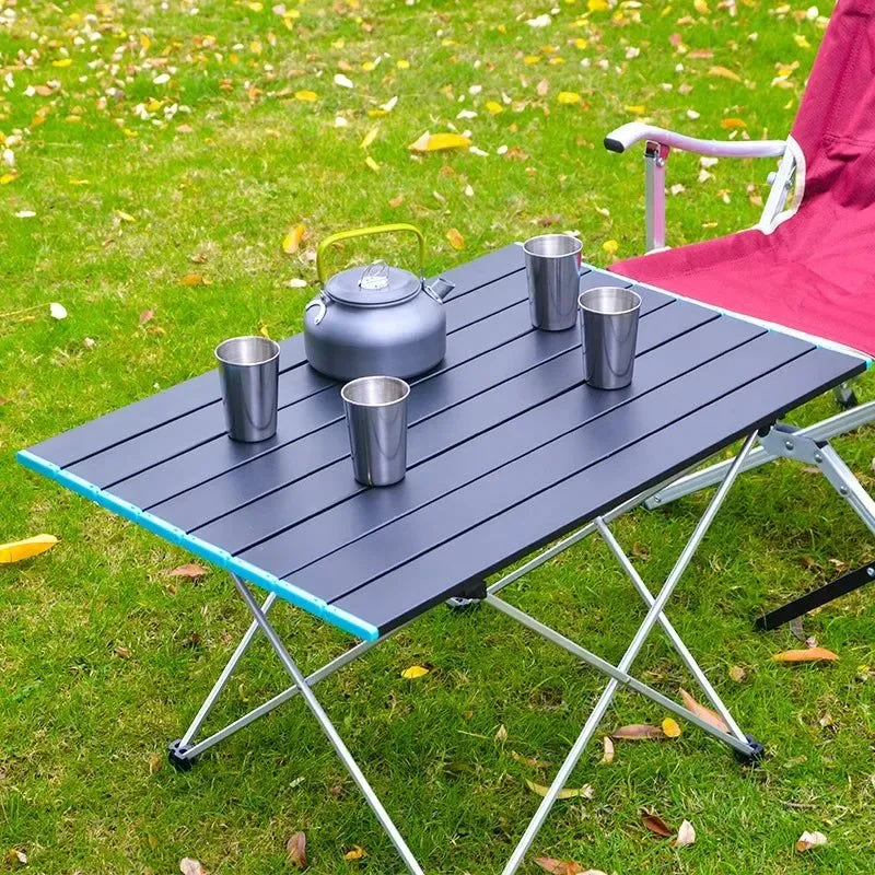 Versatile Mesa de camping plegable portátil ultraligera mesa de cena al aire libre de aleación de aluminio de alta resistencia para fiestas en el jardín picnic Prestigious