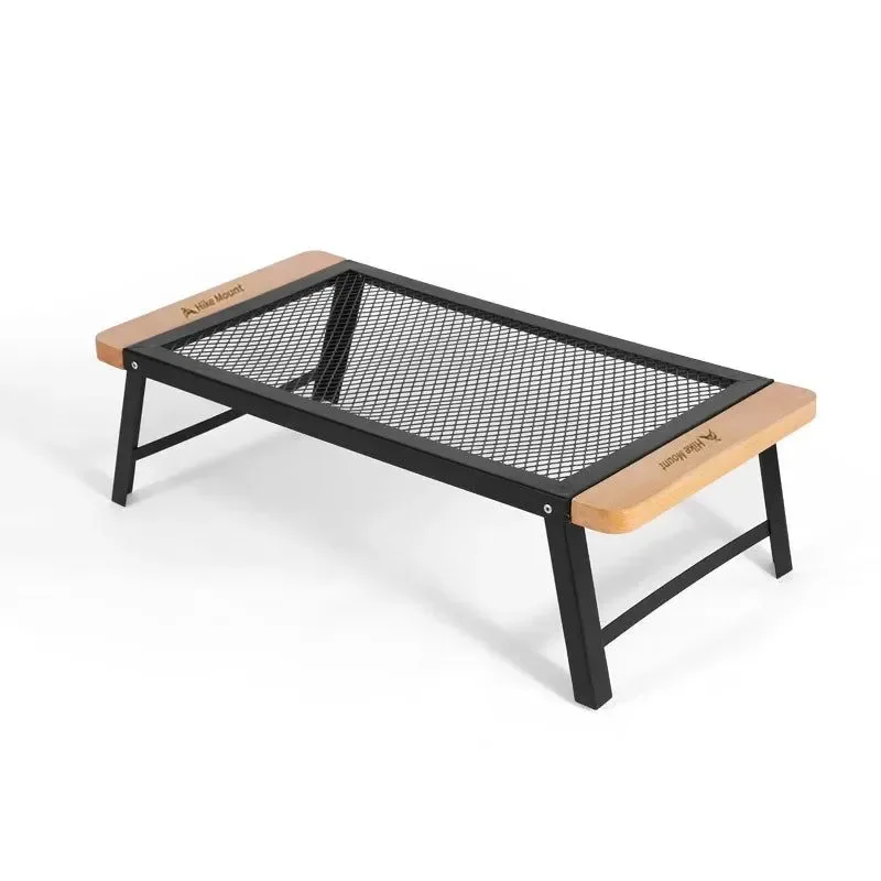 Carefully Designed Mesa plegable con malla mesa ligera para comer y hacer picnic al aire libre fácil de transportar y guardar. Contemporary