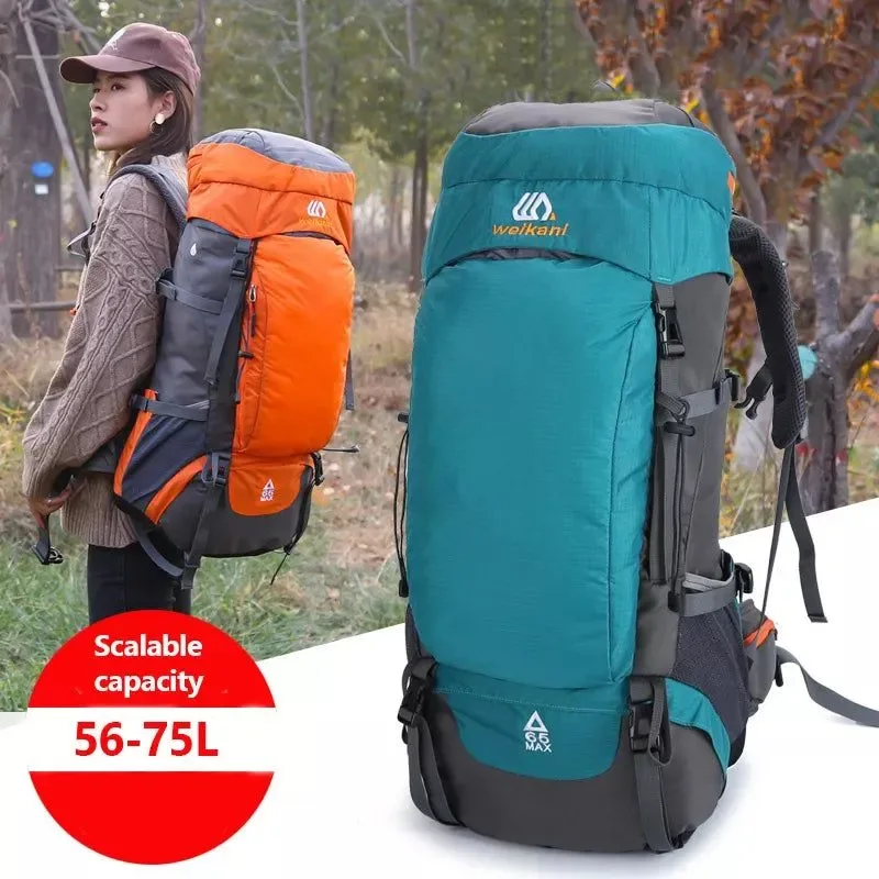 Innovative Mochila impermeable de camping de 65 l bolsa de gran capacidad para escalada y senderismo al aire libre i para montañismo y trekking. Carefully Designed
