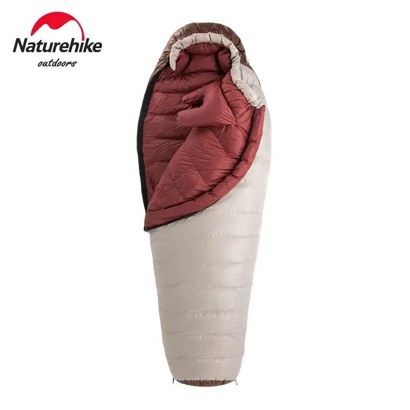 Casual Saco de dormir momia ultraligero e impermeable - SnowBird Duck Down para acampar en invierno Fashionable