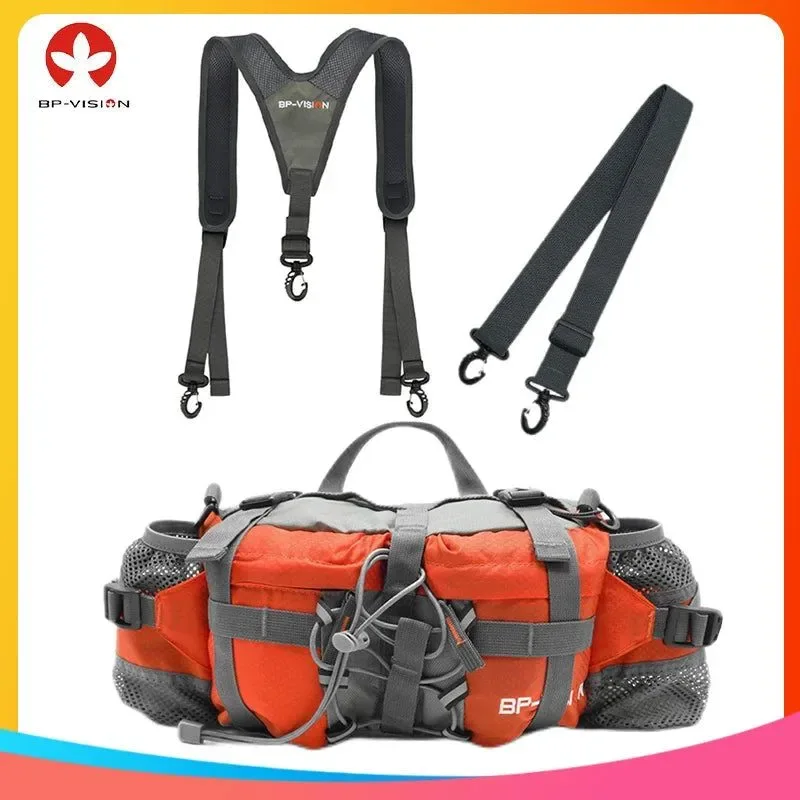 Enhanced Riñonera impermeable para exteriores riñonera de nailon para senderismo ciclismo acampada y montañismo. Unique