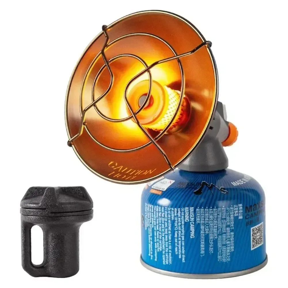 World-Class Mini calentador portátil de gas butano con caja de almacenamiento Quemador resistente al viento para acampar al aire libre Construcción de acero inoxidable High-Performance