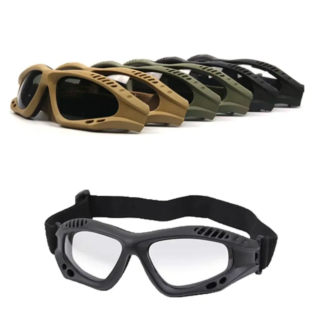 Top-Quality Gafas tácticas militares resistentes al viento y al polvo ies para senderismo esquí y ciclismo. Excellent
