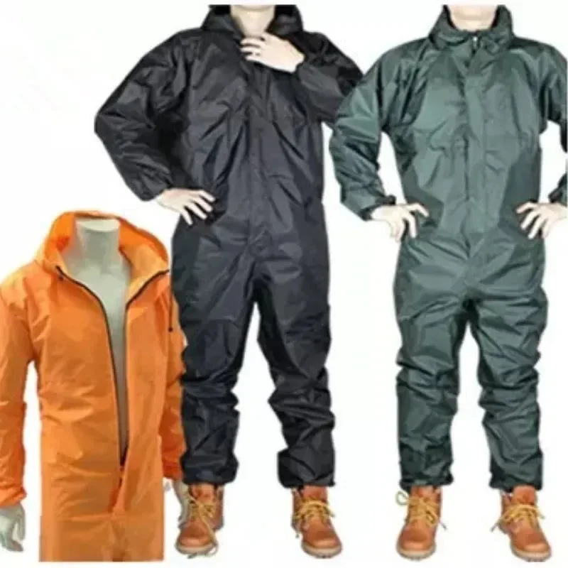 Proven Traje de lluvia de una pieza para motocicleta ropa de trabajo impermeable a prueba de polvo y protectora para adultos. Excellent