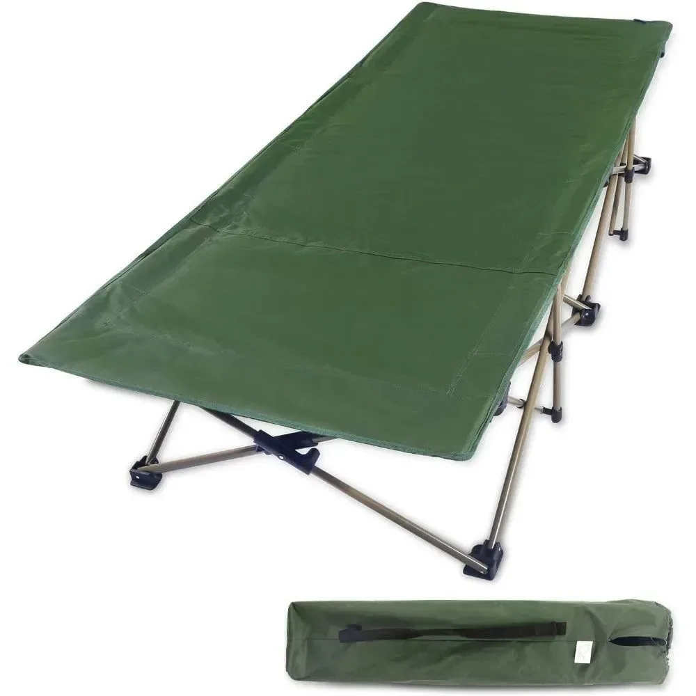 Selected Catre de camping extragrande para adultos 227 kg portátil extra ancho y alto resistente y resistente. Acerca de este artículo Verified