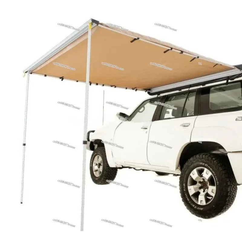 Organic Toldo resistente para SUV impermeable plegable y fácil de transportar i para caravanas y acampadas refugio solar para viajes con postes de aluminio. Superior