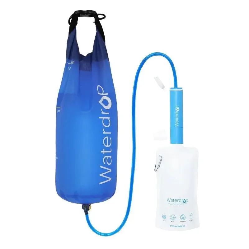 Smart Pajita filtrante de agua por gravedad Waterdrop purificador de agua portátil para camping i para supervivencia y viajes Crafted
