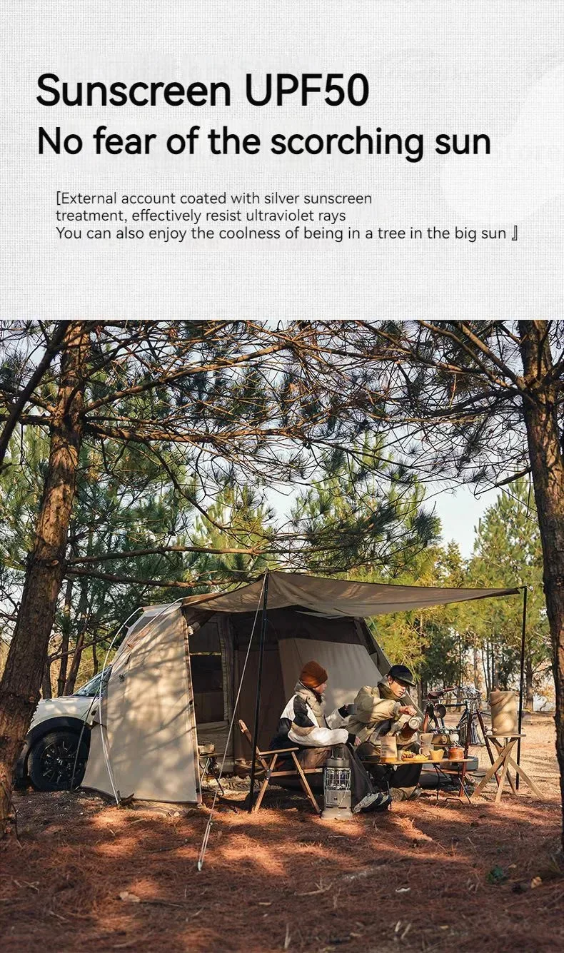 Elite Tienda de campaña lateral Naturehike para coche toldo todoterreno para camping y glamping Selected