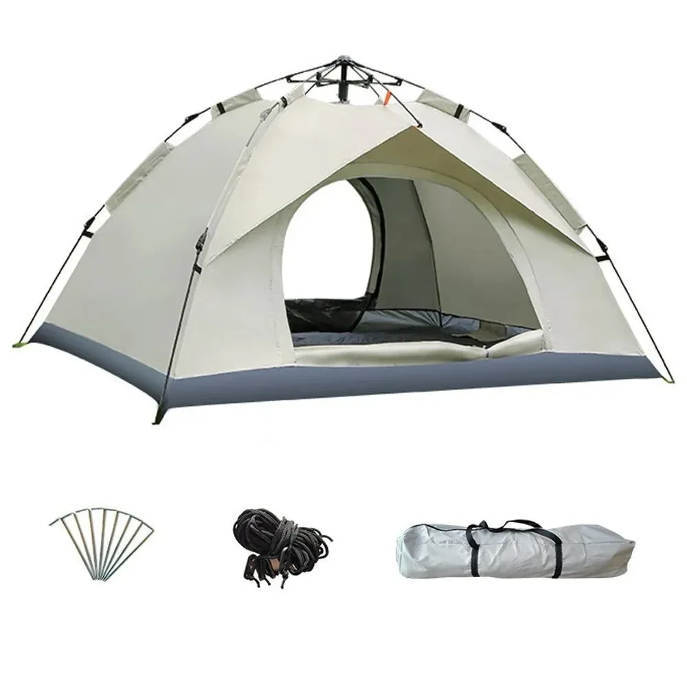 Expertly Made Outdoor Automatic Camping Tent – Quick-Opening Rainproof UV-Protective Shelter for 2 Persons Elite