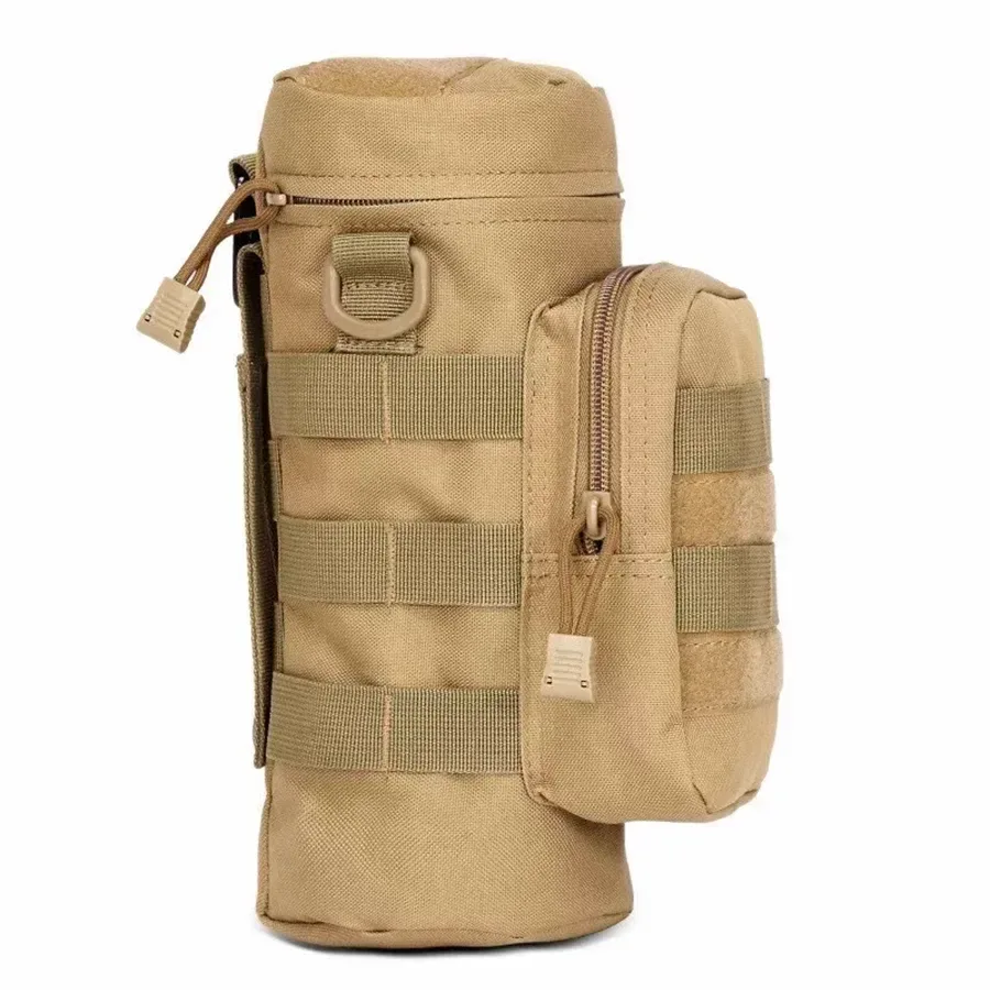 Environmentally Friendly Tactical MOLLE Water Bottle Pouch - Hydration Carrier for Outdoor Adventures Secure