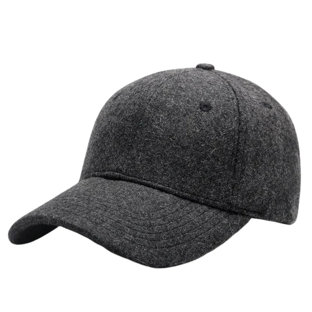 Dependable Solid Wool Baseball Cap Optimized