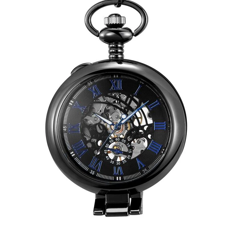 Trendy Olaf Orkina Mechanical Skeleton Pocket Noir Authentic