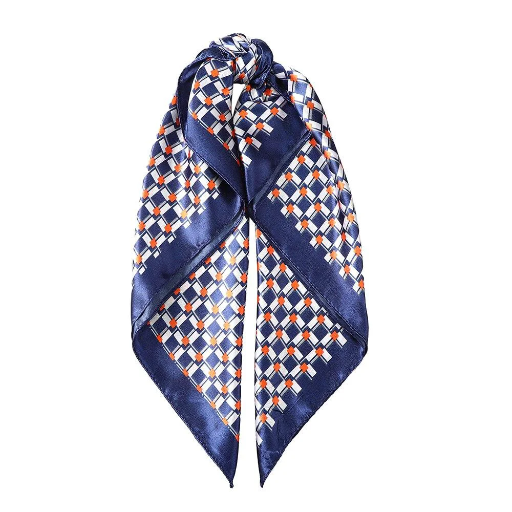 Detailed Cote Azur Silk Neckerchief Excellent