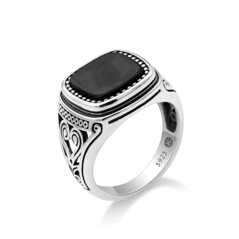 Reusable Magnus 925 Sterling Silver Signet Ring Original Design