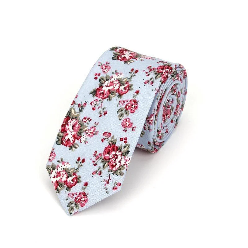 Functional Floral Casual Cotton Boho Tie Organic