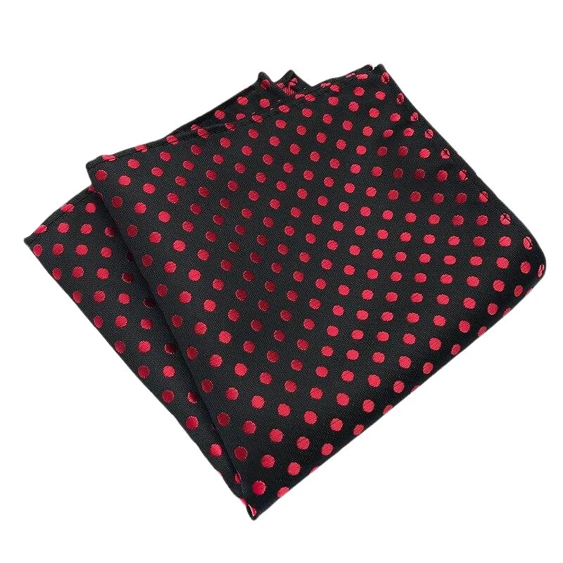 Top-Quality Dotted Elegant Silk Pocket Square Next-Generation