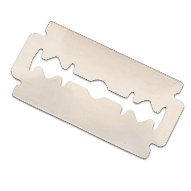 Certified Premium Stainless Steel Double Edge Shaving Blades Breathable