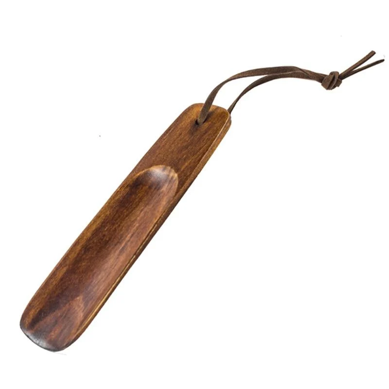 Healthy Portable Dutch Wood Short Handled Shoehorn Next-Generation