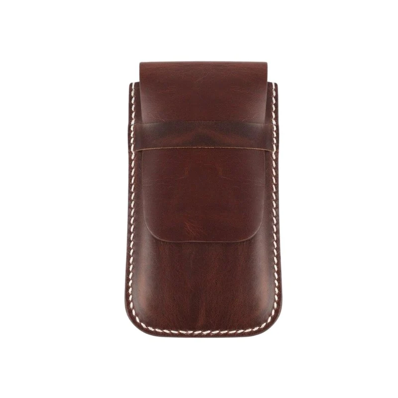 Premium Material Oscar Leather Single Watch Travel Case Premium