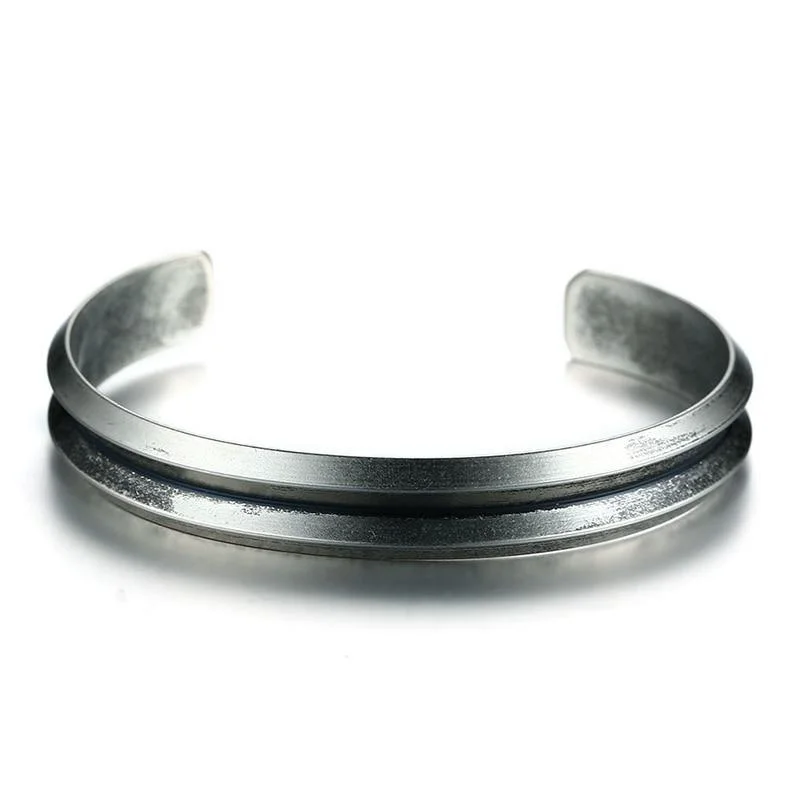 High-Performance Nicklas Stainless Steel Cuff Bracelet Artisan