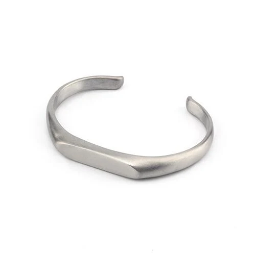 Clean Edvin Stainless Steel Cuff Bracelet Modern