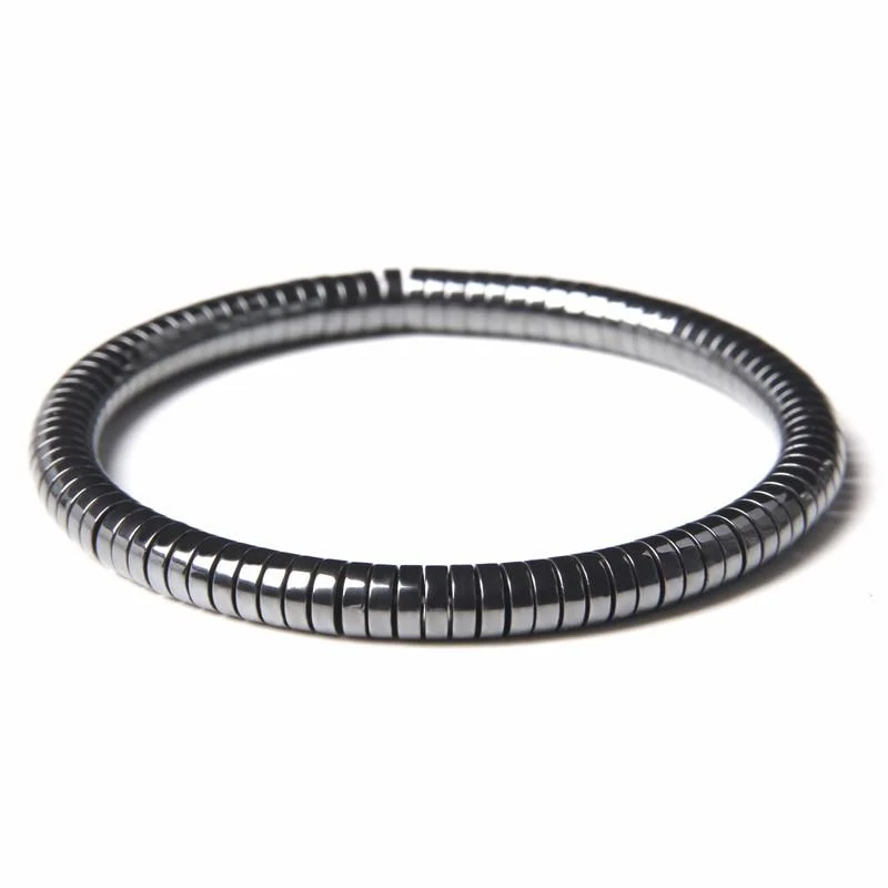 Next-Generation Savoca Geometric Hematite Beaded Bracelet Carefully Designed