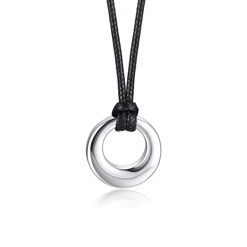 High-Quality Circle Of Life Minimal Pendant Necklace Sustainable