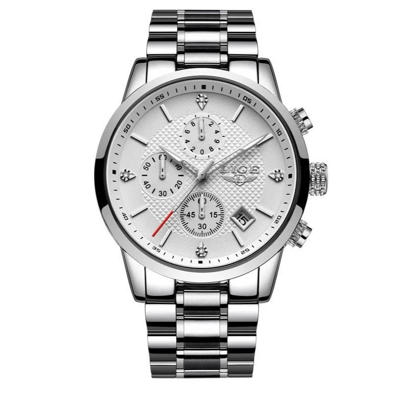 Fast Darren Stainless Steel Chronograph Watch Organic