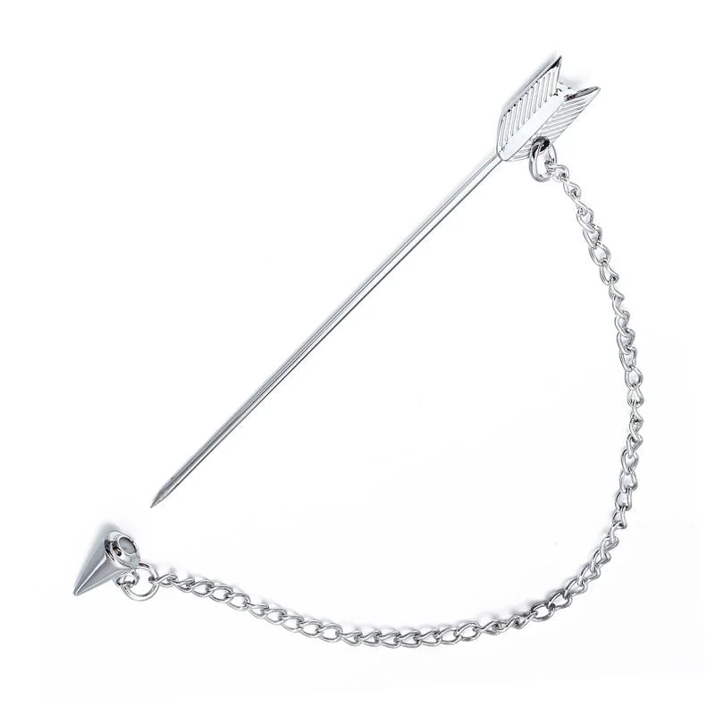 Practical Alfiler de flecha con cadena Original