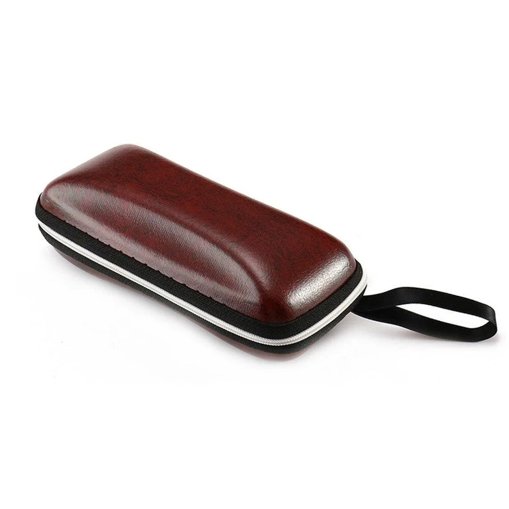 Modern Funda de piel con cremallera para gafas de sol Environmentally Friendly