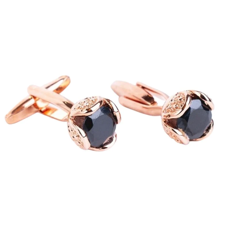 Pure Luciano Luxury Rhinestone Cufflinks Powerful