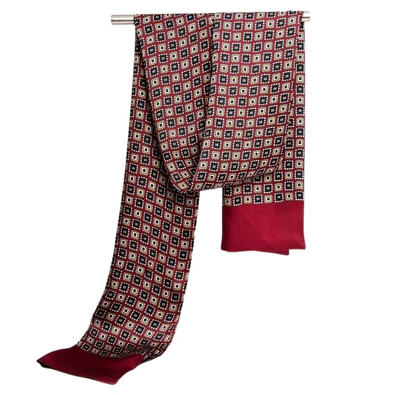 Minimalist Edoardo Silk Scarf Pure