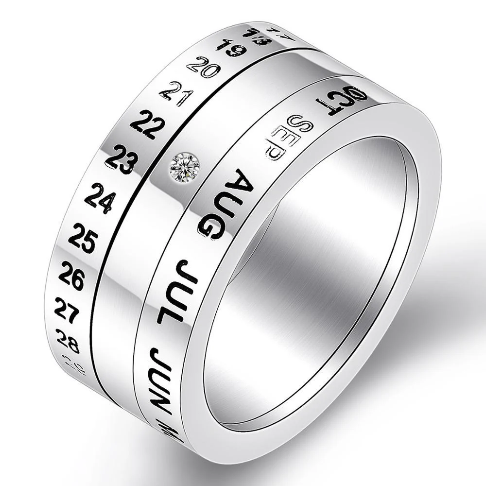 Advanced Calendario Spinner Ring Sustainable