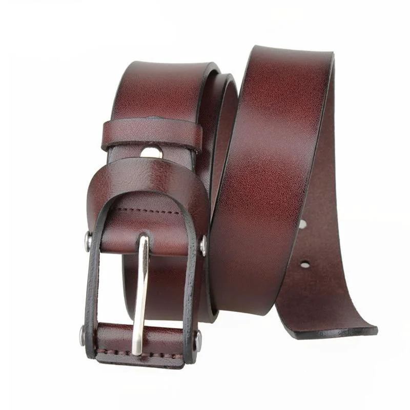 Specialty Sergio Cowhide Leather Belt Certified