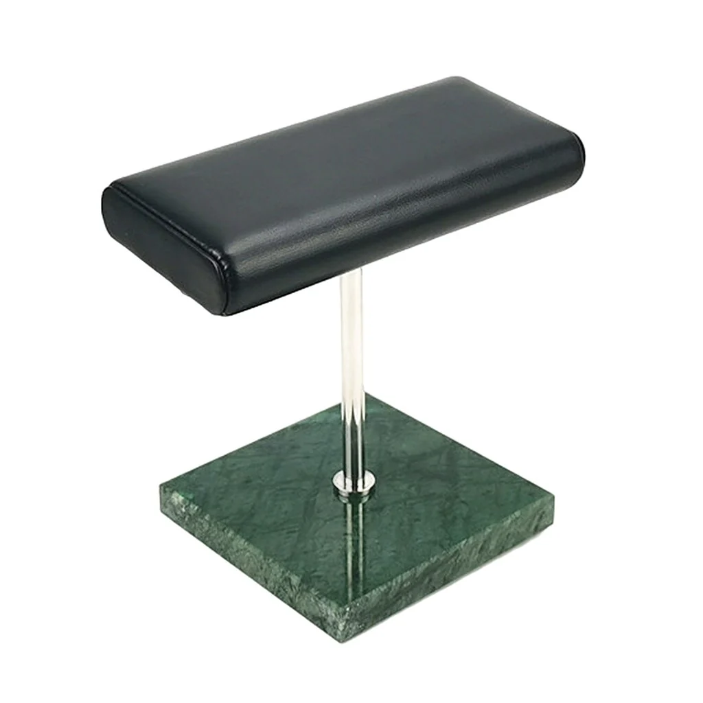 Top-Quality Antoine Green Marble Double Watch Display Stand Holder Classic