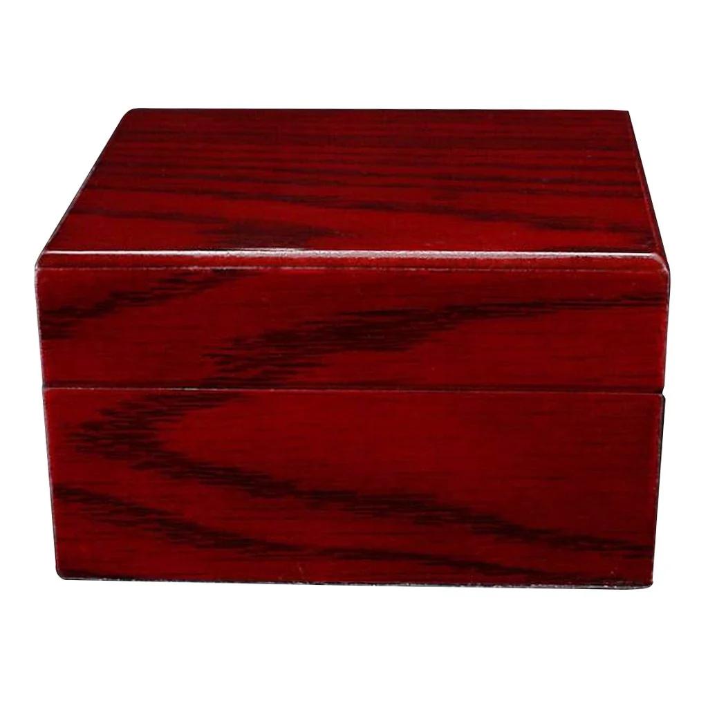 Professional Orlando Red Wooden Watch Box Comfortable