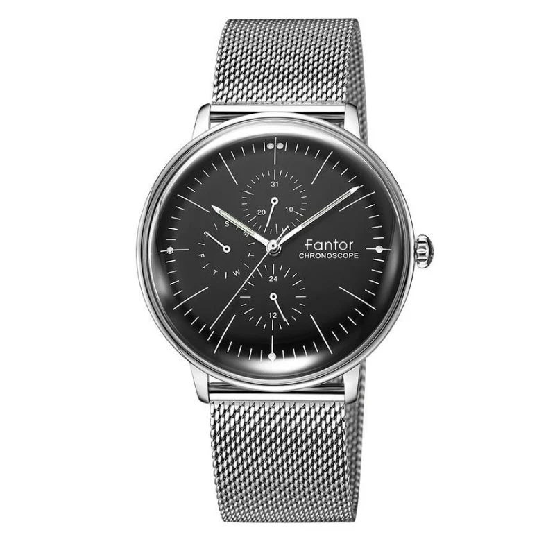 Organic Sergio Minimalist Chronograph Watch Easy-to-Use