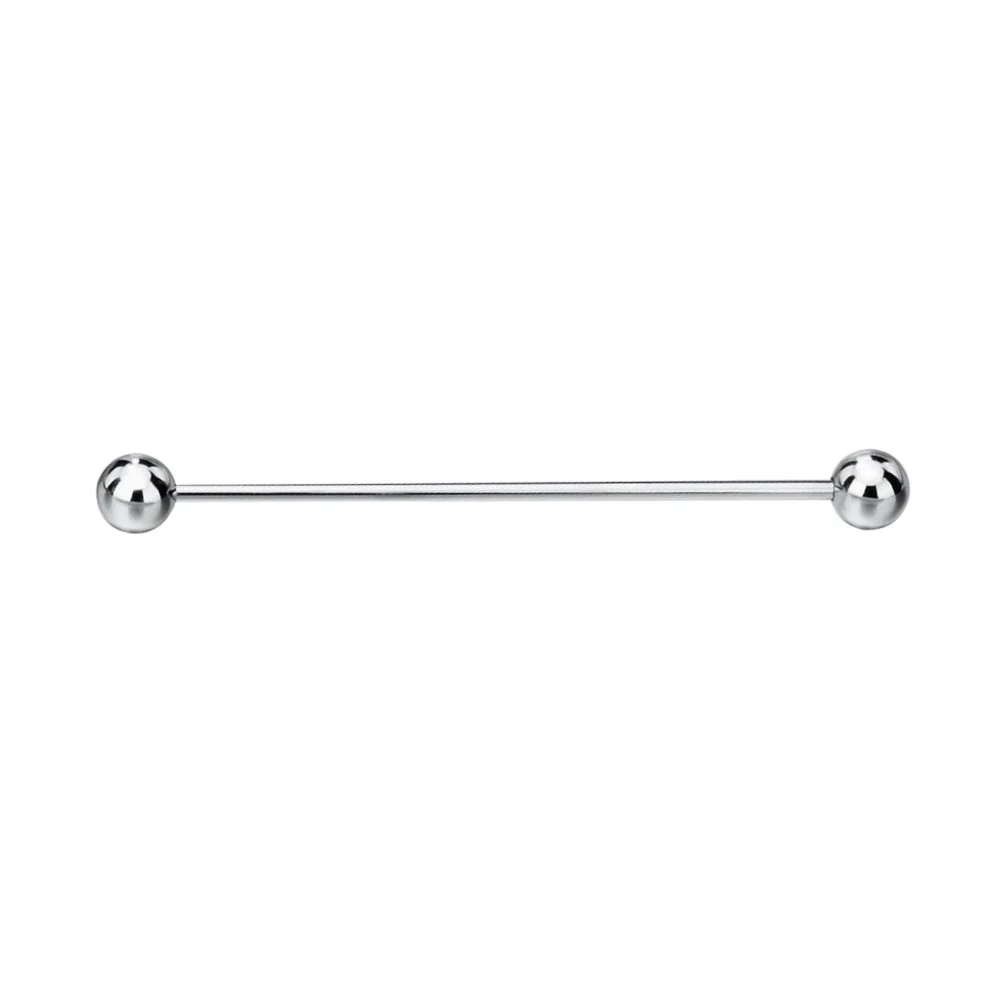 Fine Crafted Rhodium Globe Collar Bar Exclusive